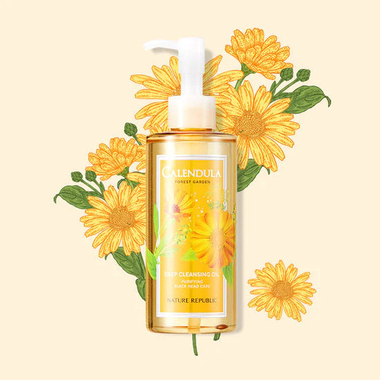 Wholesale Quantity Discount Bulk Pack Kbeauty Glass Skin Nature Republic Forest Garden Cleansing Oil 