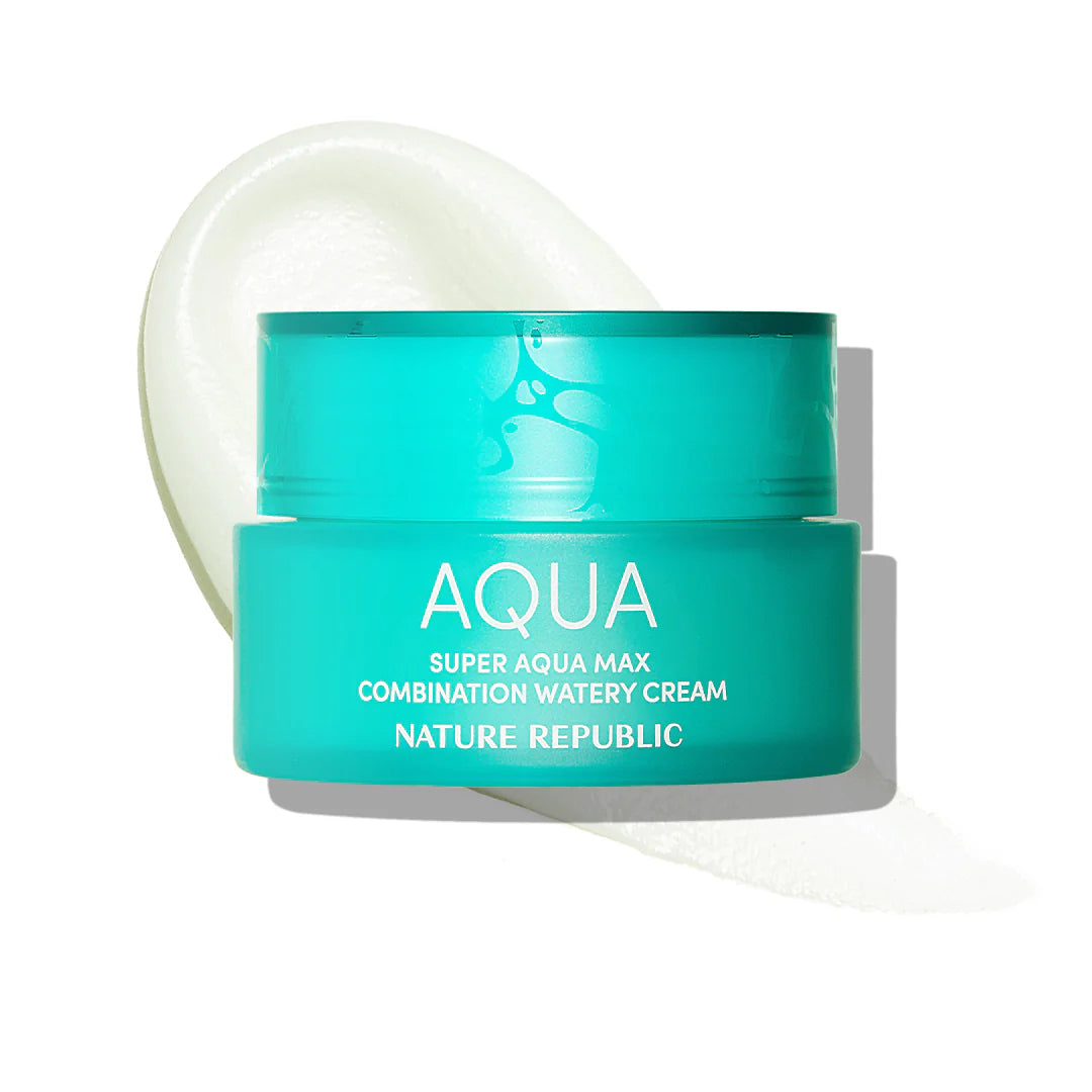 Kbeauty Glass Skin Nature Republic Super Aqua Max Watery 