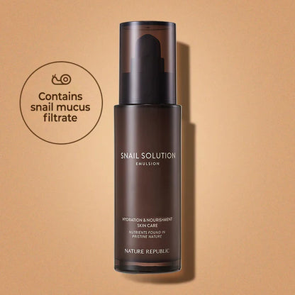 Kbeauty Glass Skin Nature Republic Snail Solution Essential 