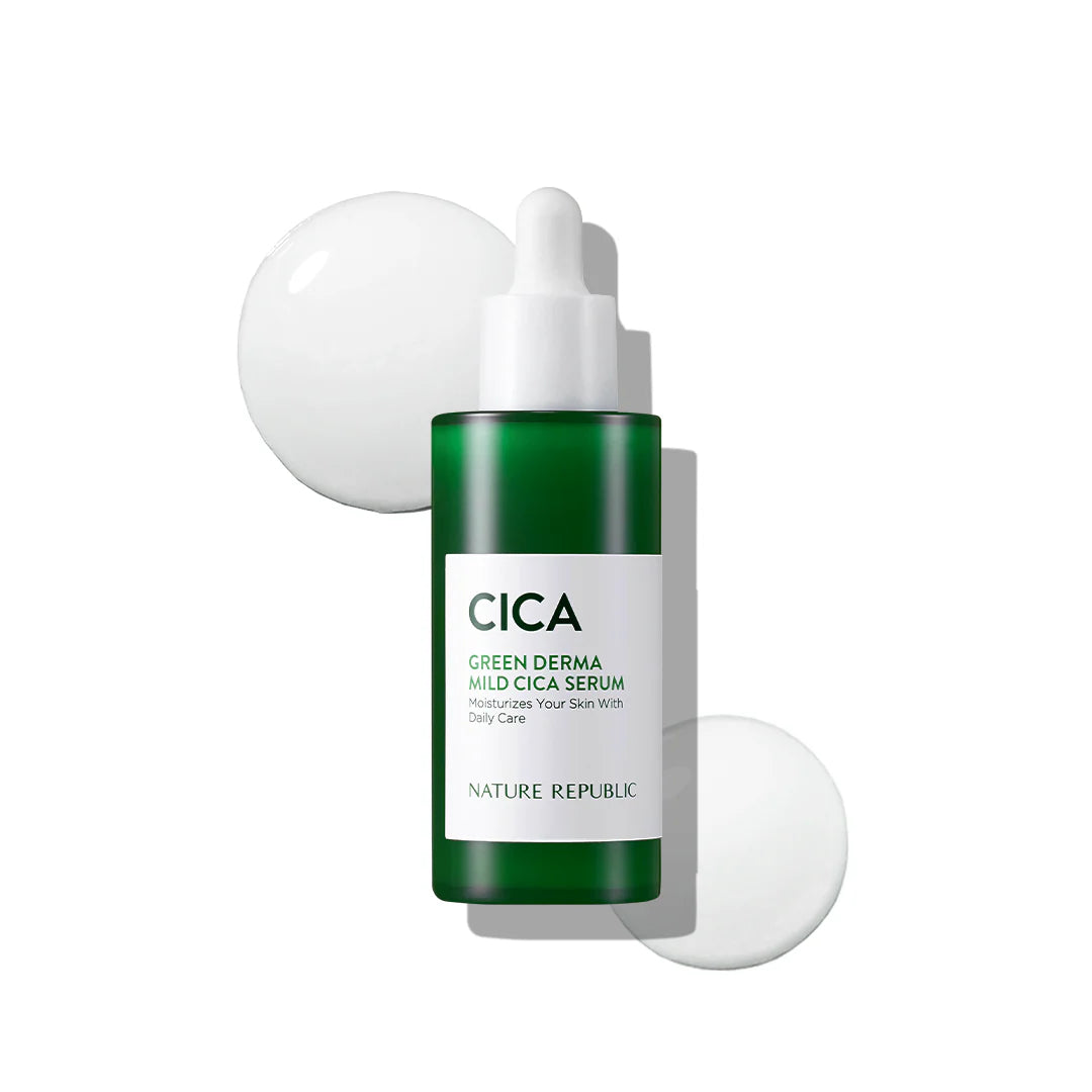 Kbeauty Glass Skin Nature Republic Green Derma 