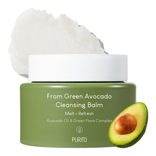 Kbeauty Glass Skin Purito From Green Avocado Cleansing Balm 100ml 