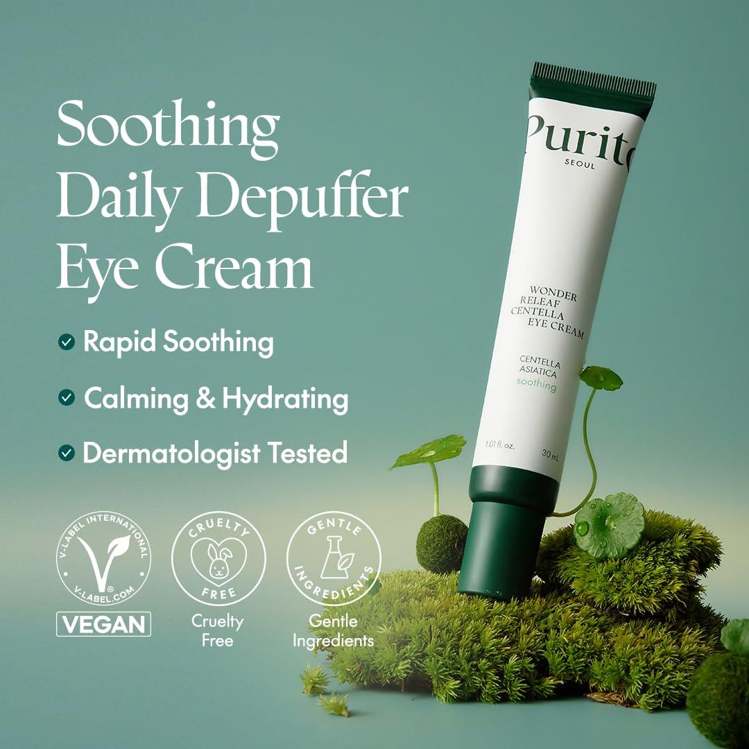 Kbeauty Glass Skin Purito Wonder Releaf Centella Eye Cream 30ml 