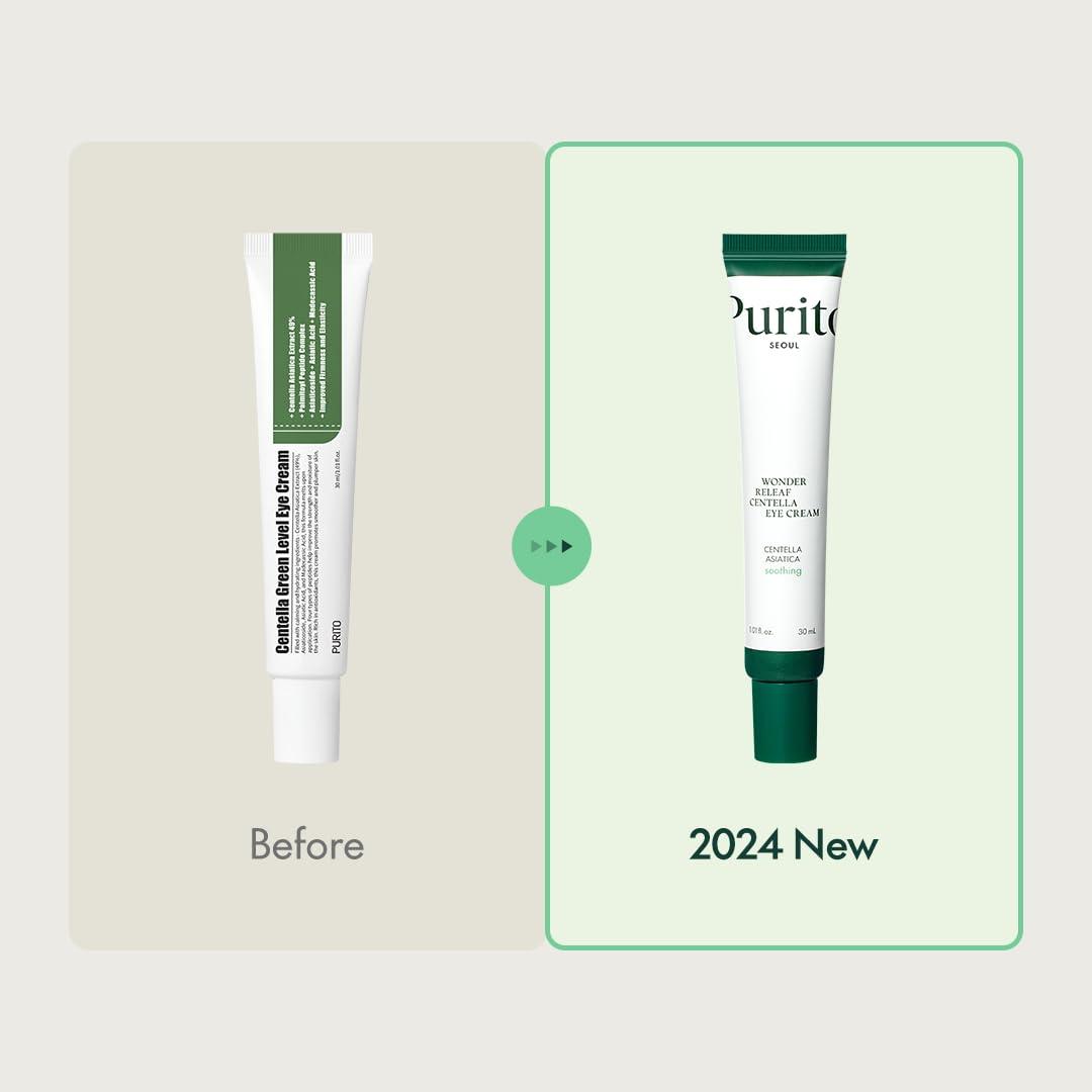 Kbeauty Glass Skin Purito Wonder Releaf Centella Eye Cream 30ml 