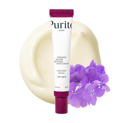 Kbeauty Glass Skin Purito Timeless Bloom Retinol Spot Cream 30ml 