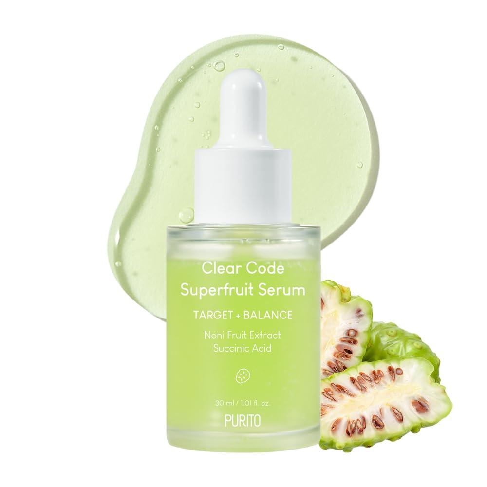 Kbeauty Glass Skin Purito Clear Code Superfruit Serum 30ml 