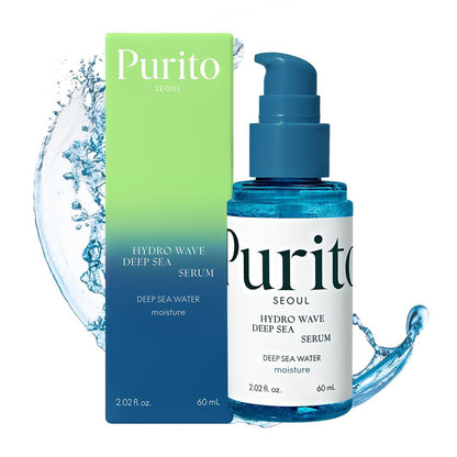 Kbeauty Glass Skin Purito Hydro Wave Deep Sea Serum 60ml 