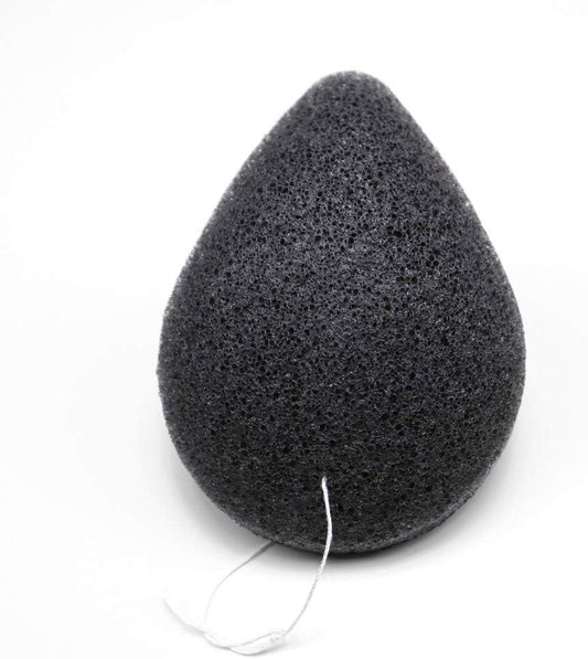 Kbeauty Glass Skin Purito Bamboo Charcoal Konjac Sponge 