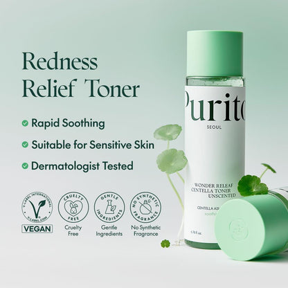 Kbeauty Glass Skin Purito Wonder Releaf Centella Toner Unscented 200ml 