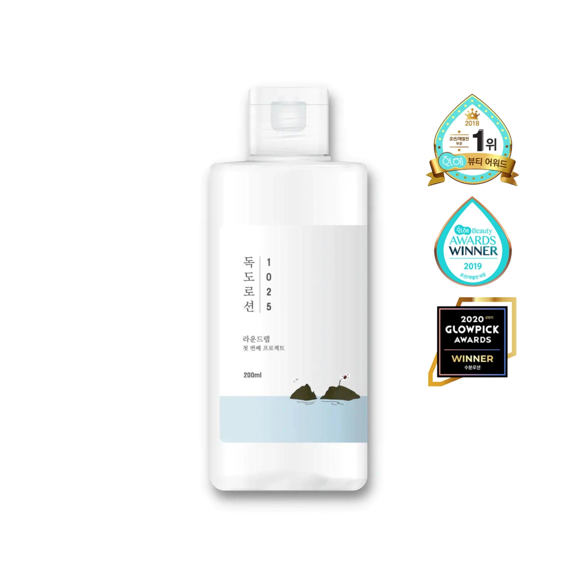 Kbeauty Glass Skin Round Lab 1025 Dokdo Lotion 200ml 