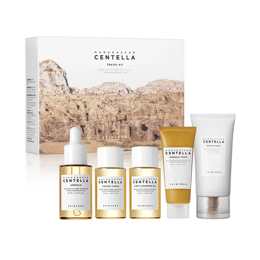 Kbeauty Glass Skin SKIN1004 Madagascar Centella Travel Kit 