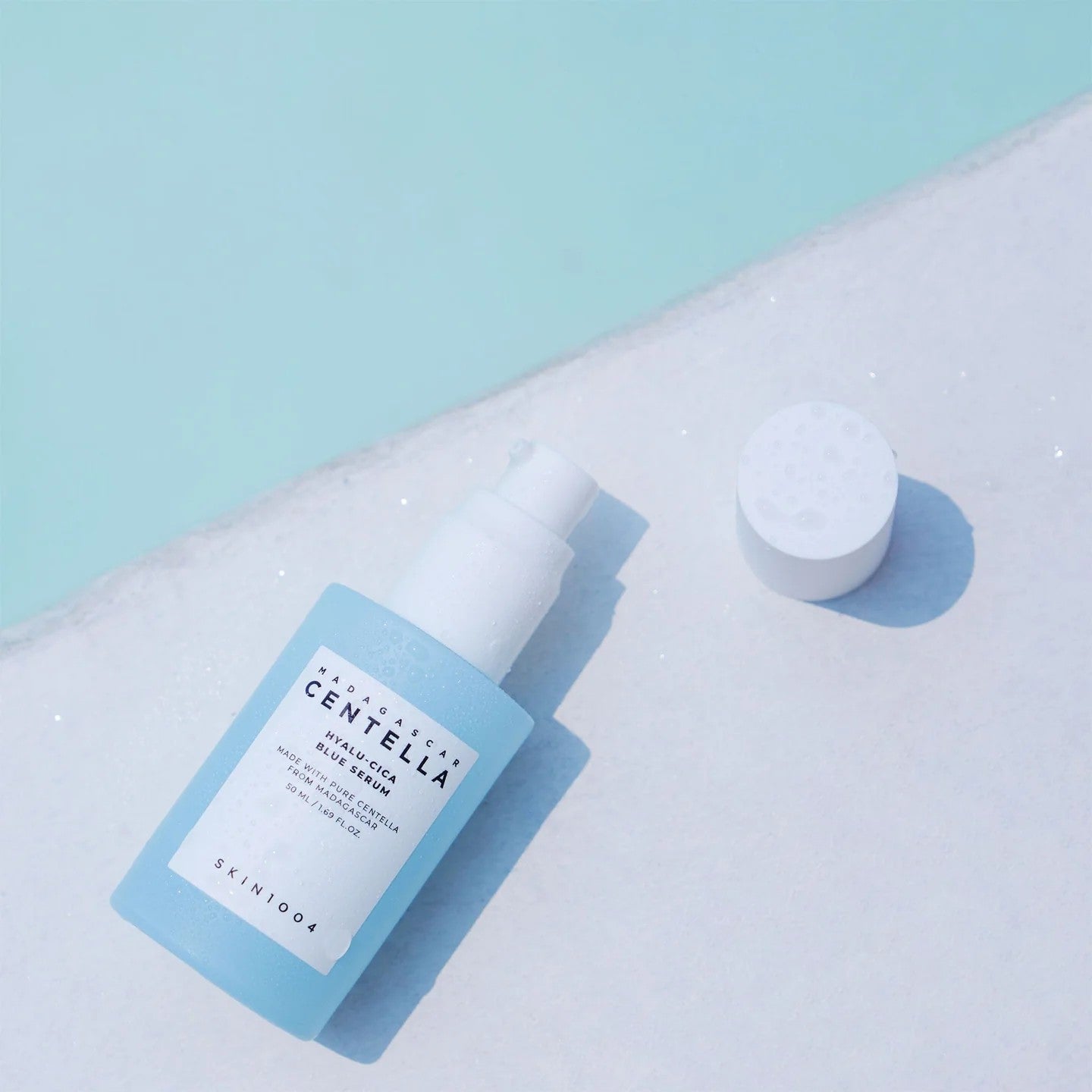 Kbeauty Glass Skin SKIN1004 Madagascar Centella Hyalu-cica Blue Serum 50ml 