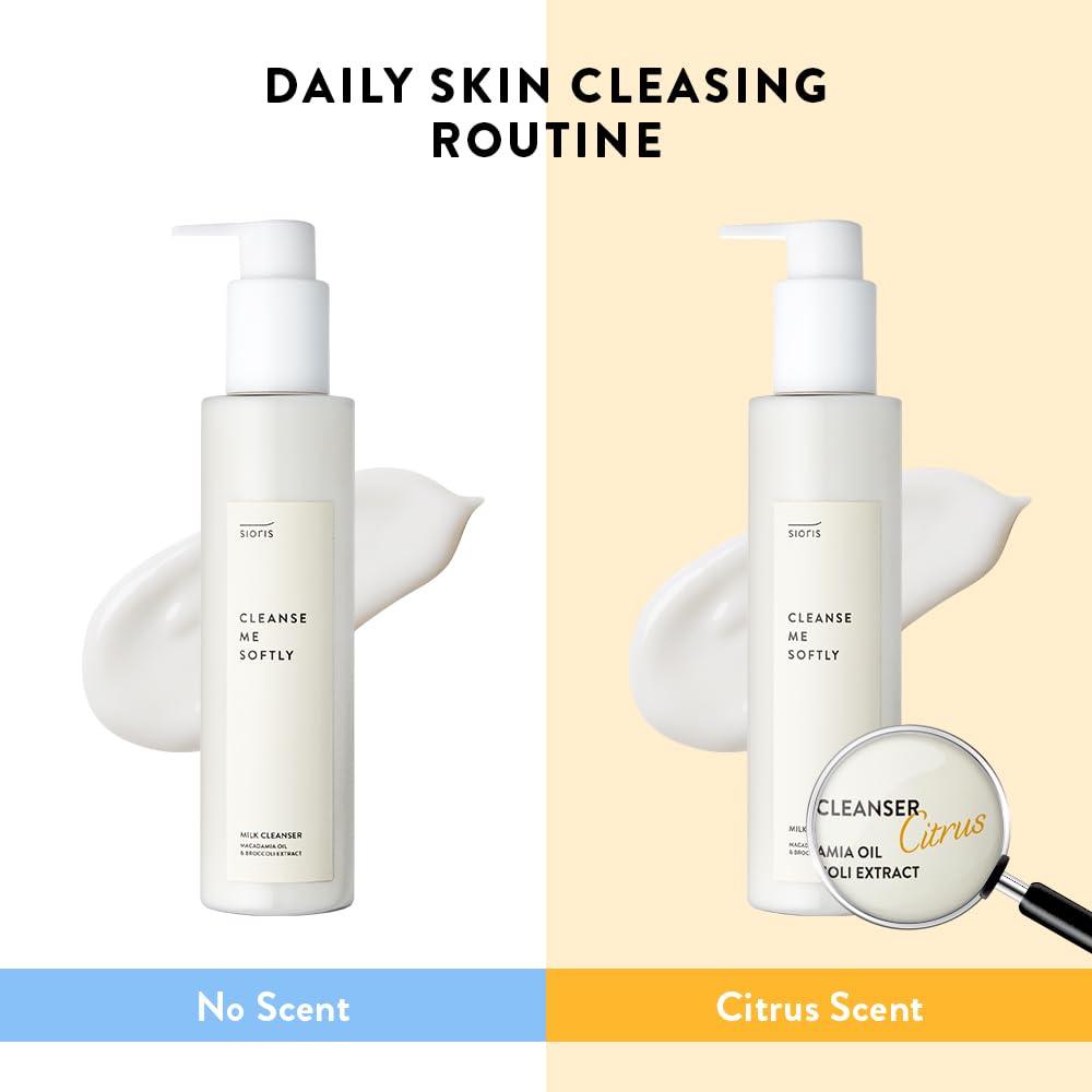 Kbeauty Glass Skin Sioris Cleanse Me Softly Milk Cleanser 200ml 