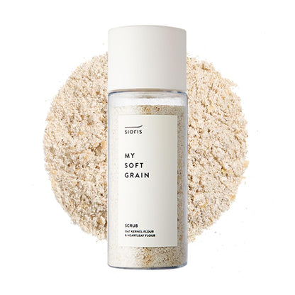 Wholesale Quantity Discount Bulk Pack Kbeauty Glass Skin Sioris My Soft Grain Scrub 45g 