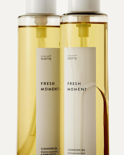 Wholesale Quantity Discount Bulk Pack Kbeauty Glass Skin Sioris Fresh Moment Cleansing Oil 200ml 