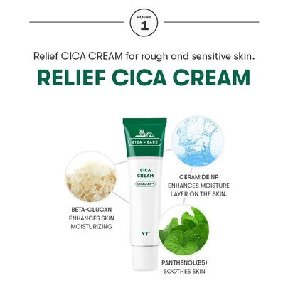 Kbeauty Glass Skin VT Cica Cream 50ml 