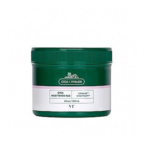 Kbeauty Glass Skin VT Cica Mild Toner Pad 130ml / 60ea 