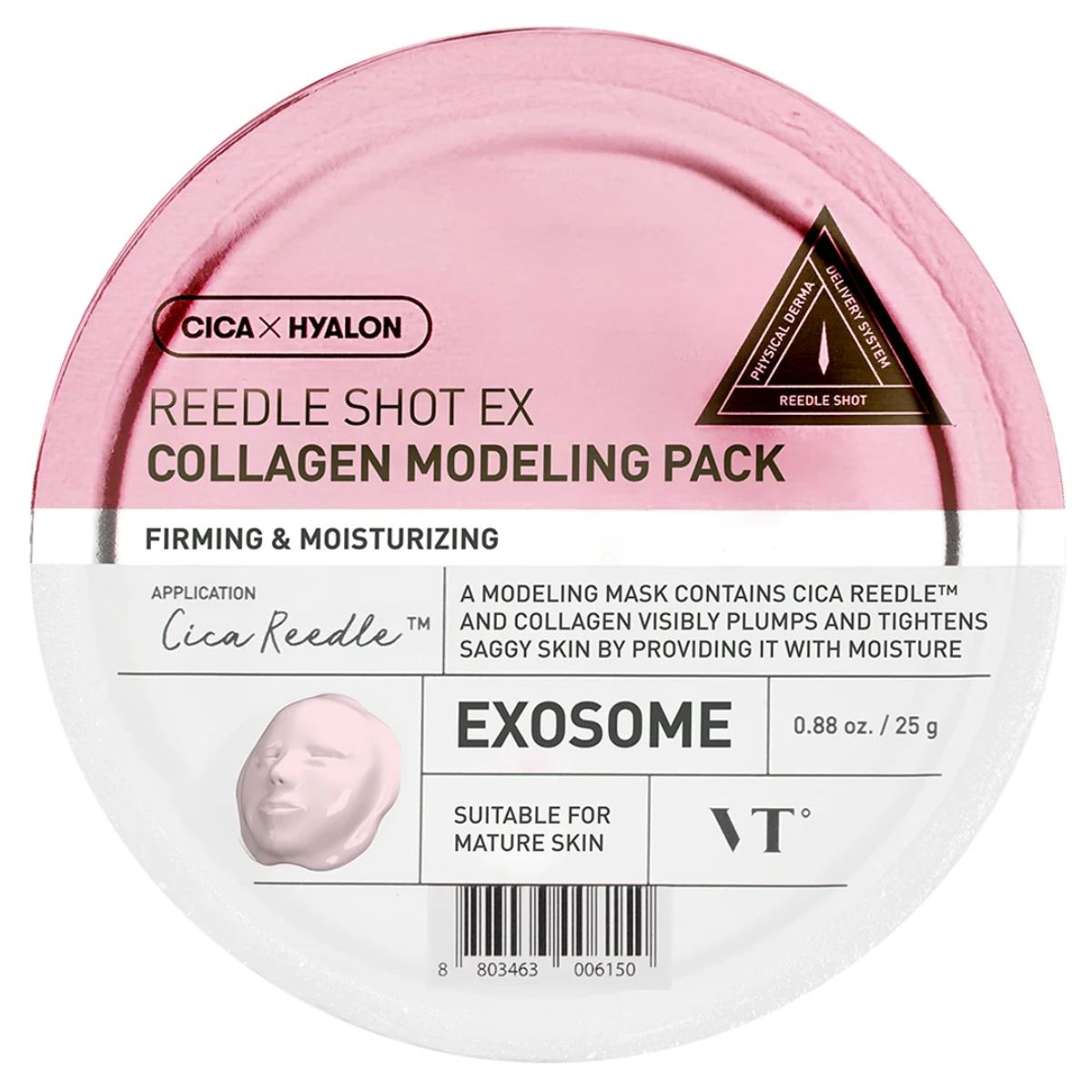 Kbeauty Glass Skin VT Reedle Shot Ex Collagen Modeling Pack 25g 