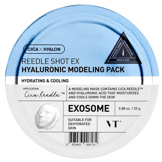 Kbeauty Glass Skin VT Reedle Shot Ex Hyaluronic Modeling Pack 25g 