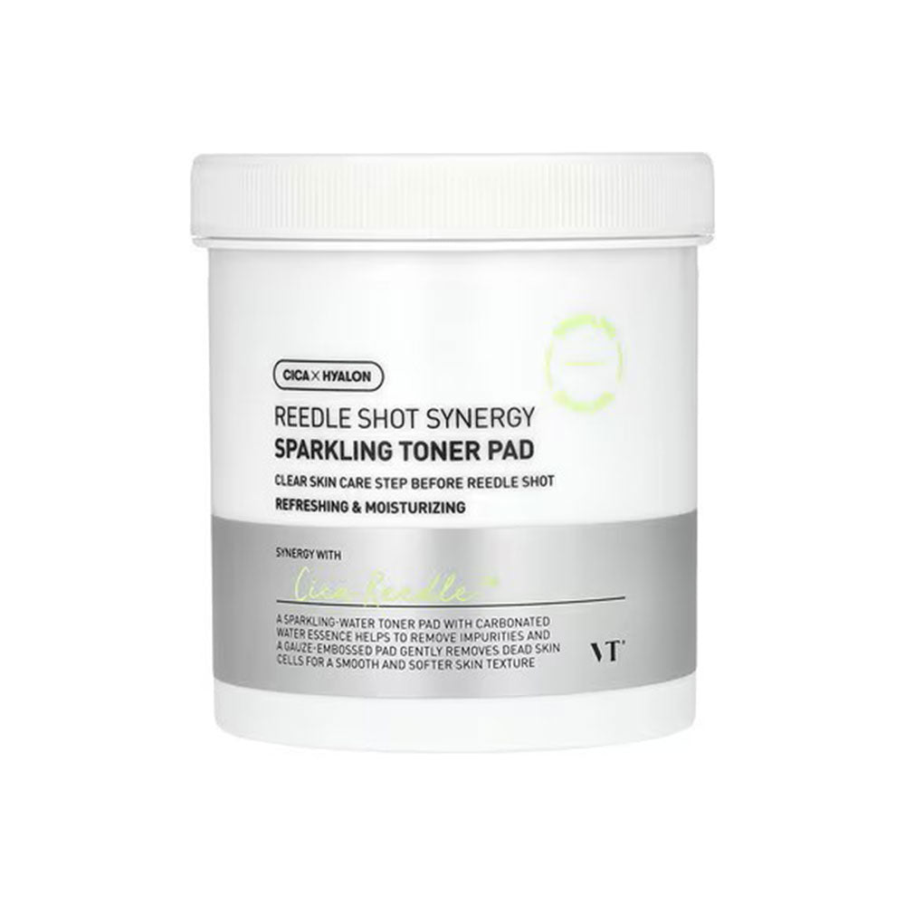 Kbeauty Glass Skin VT Reedle Shot Synergy Sparkling Toner Pad 80ea 