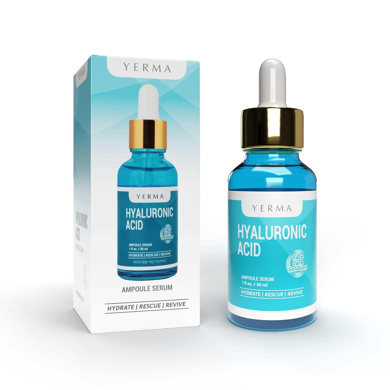 Kbeauty Glass Skin Yerma Ampoule Serum Hyaluronic Acid Hydrate