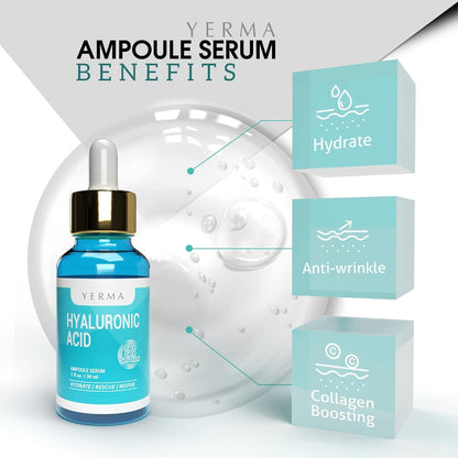 Kbeauty Glass Skin Yerma Ampoule Serum Hyaluronic Acid Hydrate