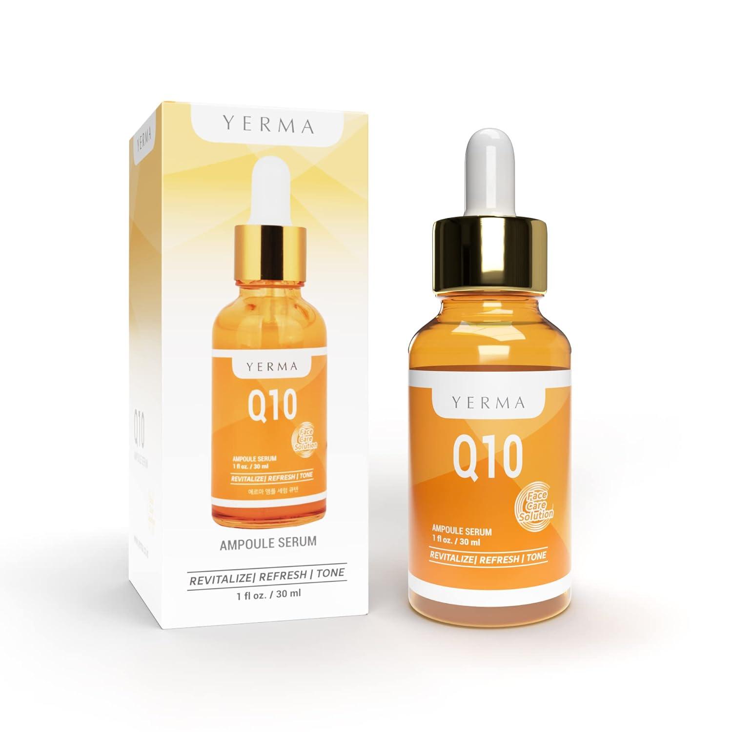 Kbeauty Glass Skin Yerma Ampoule Serum Q10 Revitalize