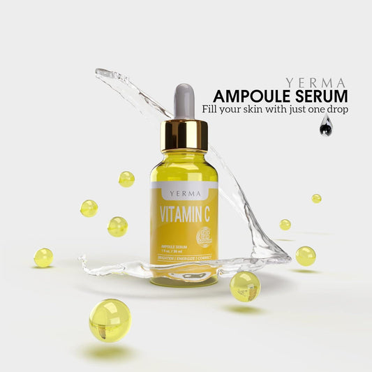 Kbeauty Glass Skin Yerma Ampoule Serum Vitamin C Energize