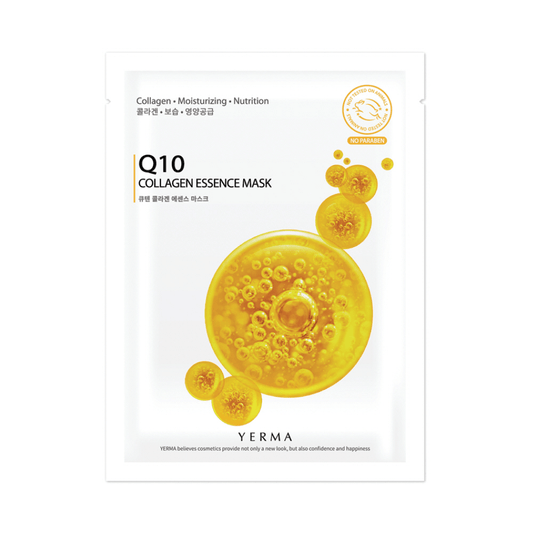 Kbeauty Glass Skin Yerma Collagen Essence Mask (q10) Collagen